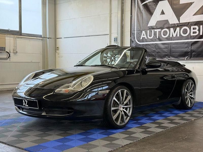 Schwarz Gebraucht 1999 Porsche 911 Carrera 4 Cabriolet Cabrio | 25.290 € (Etwas zu teuer) - Bild 1/4