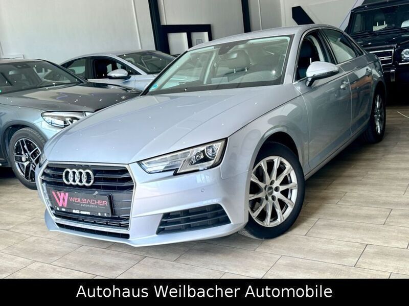 Florettsilber metallic Gebraucht 2018 Audi A4 Limousine | 21.490 € (Guter Preis) - Bild 1/4