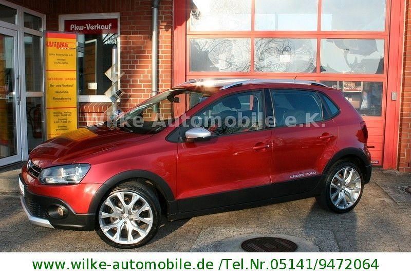Gebraucht VW Polo Cross 90 PS (66 kW) 2015 Rot Kleinwagen