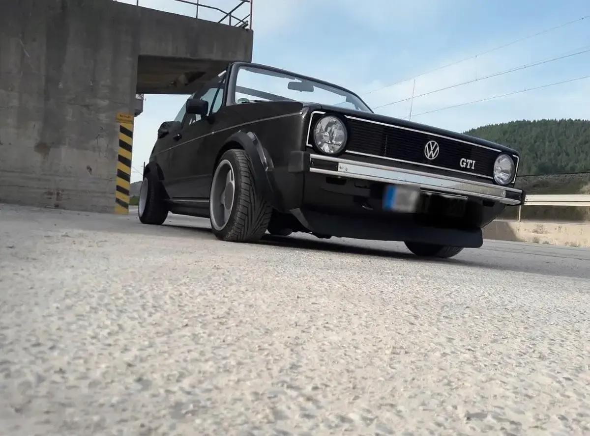 Gebraucht VW Golf Cabriolet 110 PS (80 kW) 1990 Schwarz Cabrio