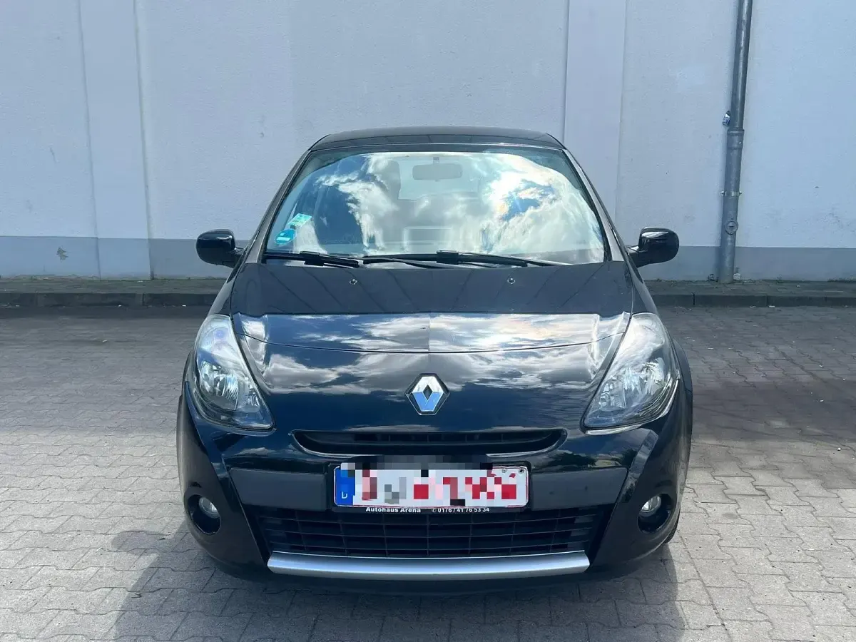 Gebraucht Renault Clio 75 PS (55 kW) 2012 Schwarz Kleinwagen
