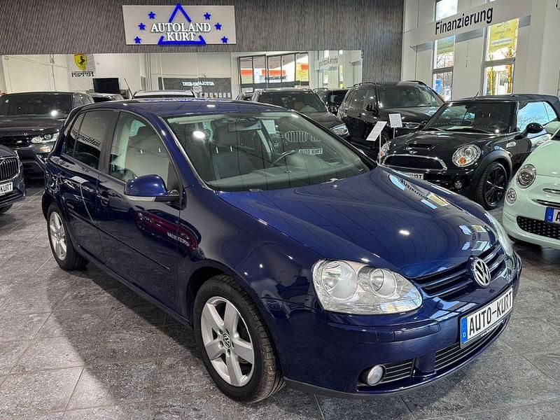 Gebraucht VW Golf VI United 105 PS (77 kW) 2008 Blau Kleinwagen