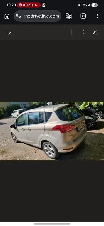 Gebraucht Ford B-MAX SYNC Edition 105 PS (77 kW) 2015 Gold Van / Kleinbus