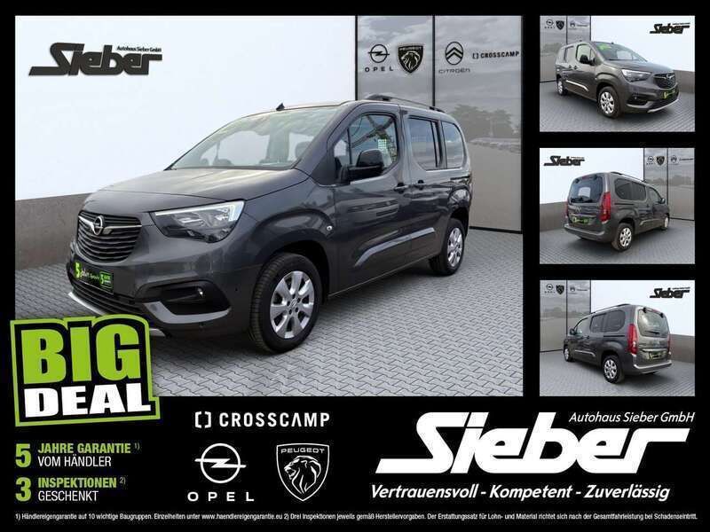 Mondstein grau/e:vulkan grau Gebraucht 2023 Opel Combo Life Ultimate Van / Kleinbus | 24.990 € (Fairer Preis) - Bild 1/4
