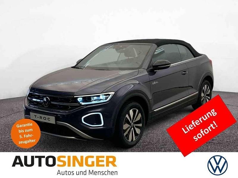 Rauchgrau metallic Neu 2025 VW T-Roc Cabriolet Goal Cabrio | 32.980 € - Bild 1/4