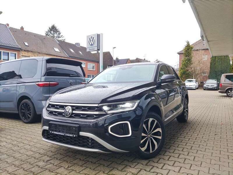 Schwarz Gebraucht 2024 VW T-Roc IQ Drive SUV | 30.900 € (Fairer Preis) - Bild 1/4