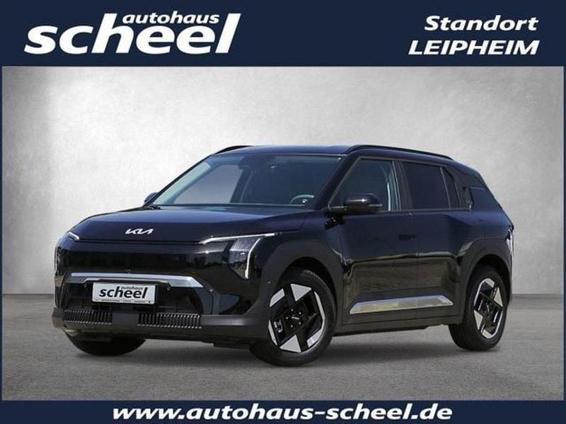 Auroraschwarz met. Gebraucht 2025 Kia EV3 3 SUV | 34.990 € (Superpreis) - Bild 1/4