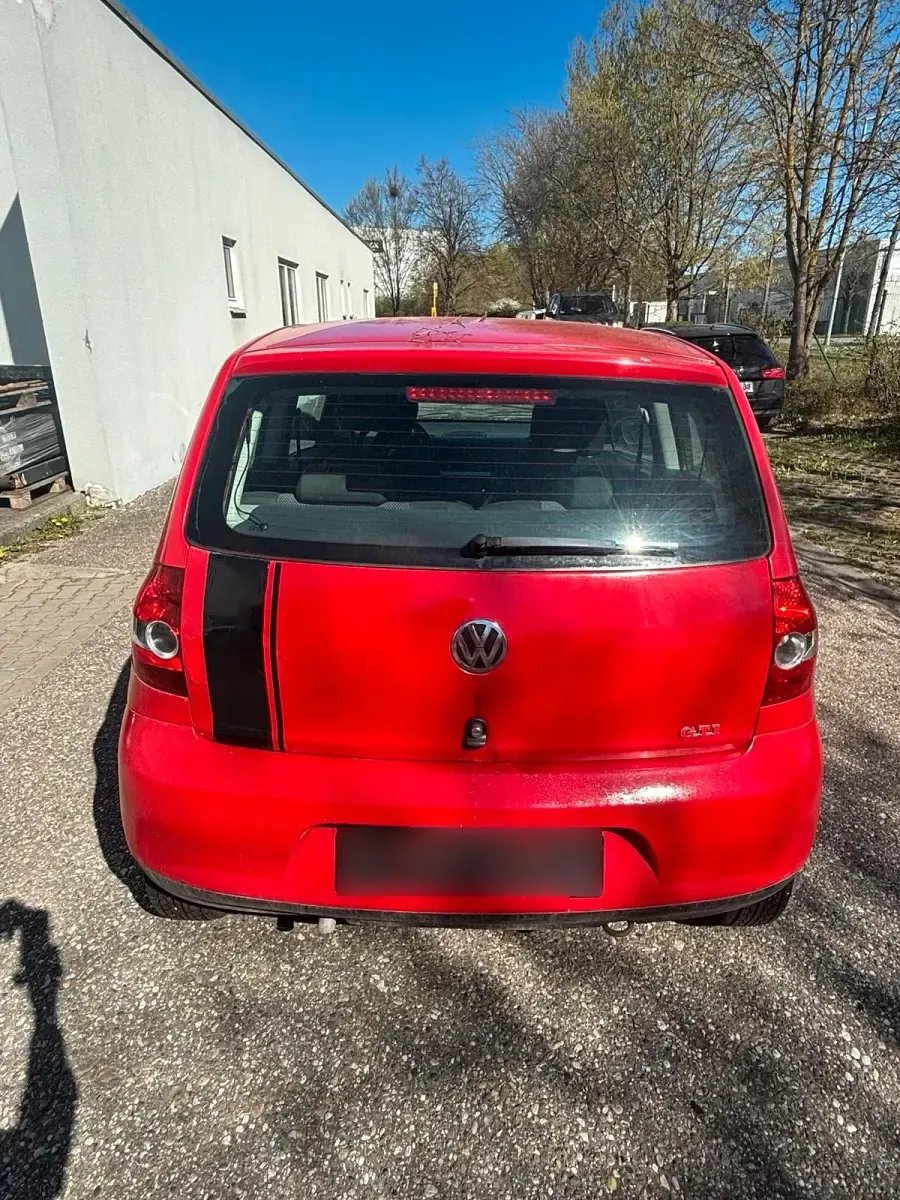 Gebraucht VW Fox 55 PS (40 kW) 2006 Rot Kleinwagen