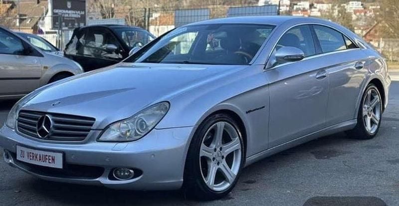 Grau Gebraucht 2004 Mercedes CLS350 Limousine | 3.100 € (Superpreis) - Bild 1/4