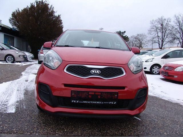 Gebraucht Kia Picanto Edition 7 67 PS (49 kW) 2014 Signalrot met. Kleinwagen