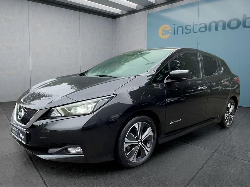 Schwarz Gebraucht 2019 Nissan Leaf N-Connecta Kleinwagen | 15.499 € (Teuer) - Bild 1/4