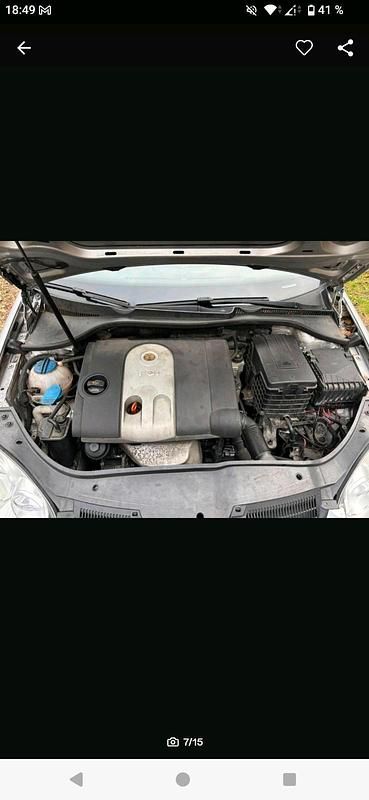 Gebraucht VW Golf V 115 PS (84 kW) 2004 Silber Kleinwagen