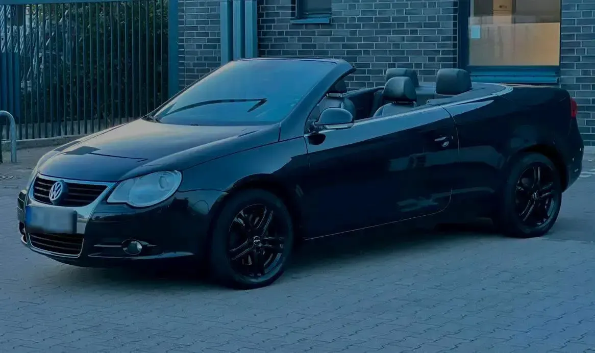 Gebraucht VW Eos 140 PS (102 kW) 2007 Schwarz Cabrio