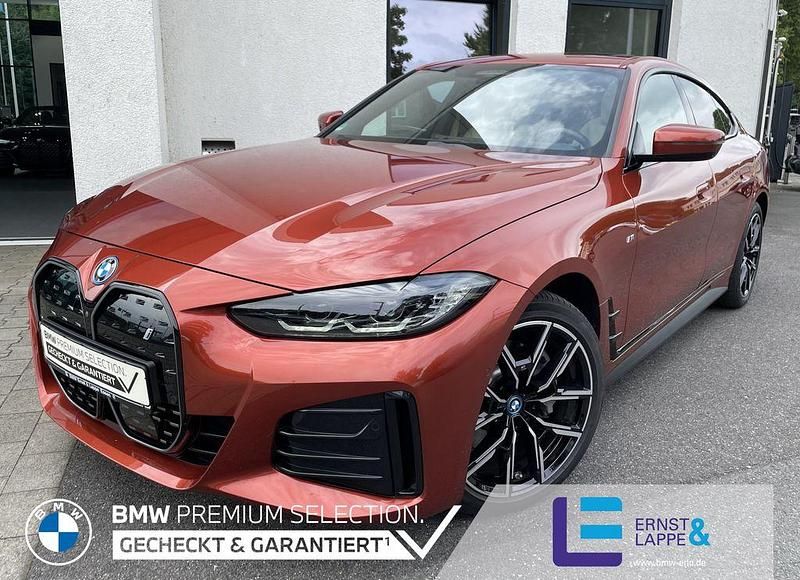 Sunset orange Gebraucht 2022 BMW i4 M Sport Limousine | 43.440 € (Fairer Preis) - Bild 1/4