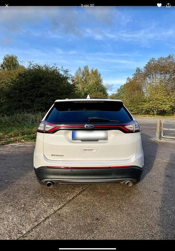 Gebraucht Ford Edge 209 PS (153 kW) 2018 Weiß SUV