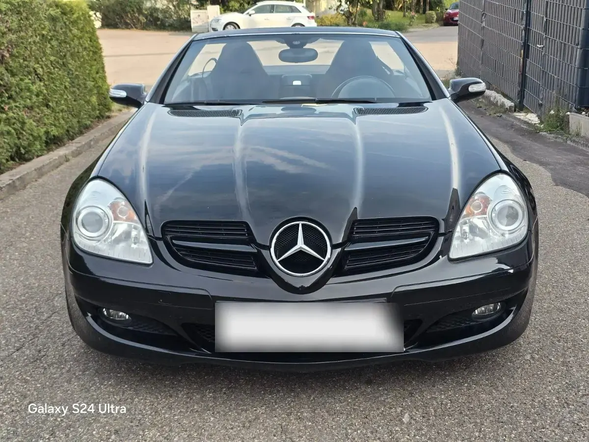 Gebraucht Mercedes SLK200 163 PS (119 kW) 2007 Schwarz Cabrio
