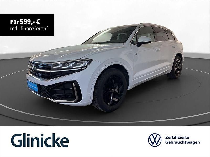 Pure white Gebraucht 2024 VW Touareg R-line SUV | 60.880 € (Fairer Preis) - Bild 1/3