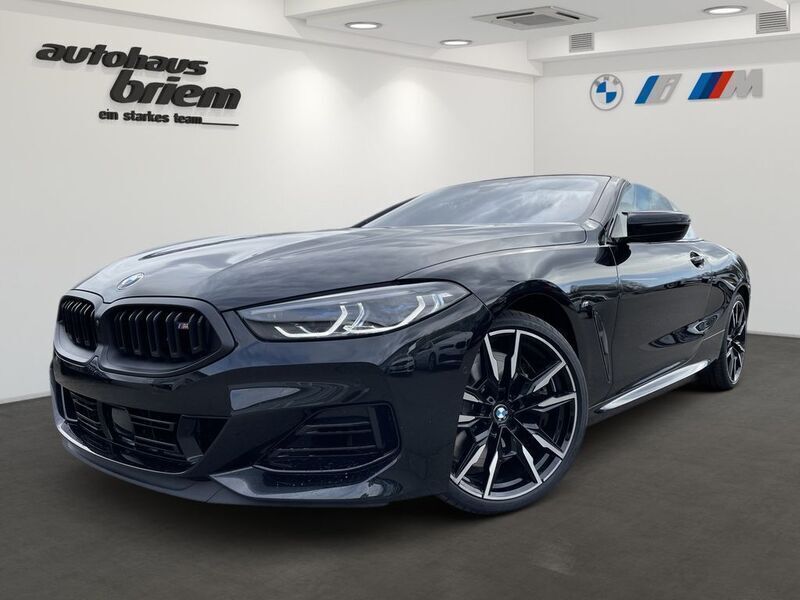 Black sapphire metallic Gebraucht 2024 BMW M850 Performance Coupé | 109.923 € - Bild 1/4