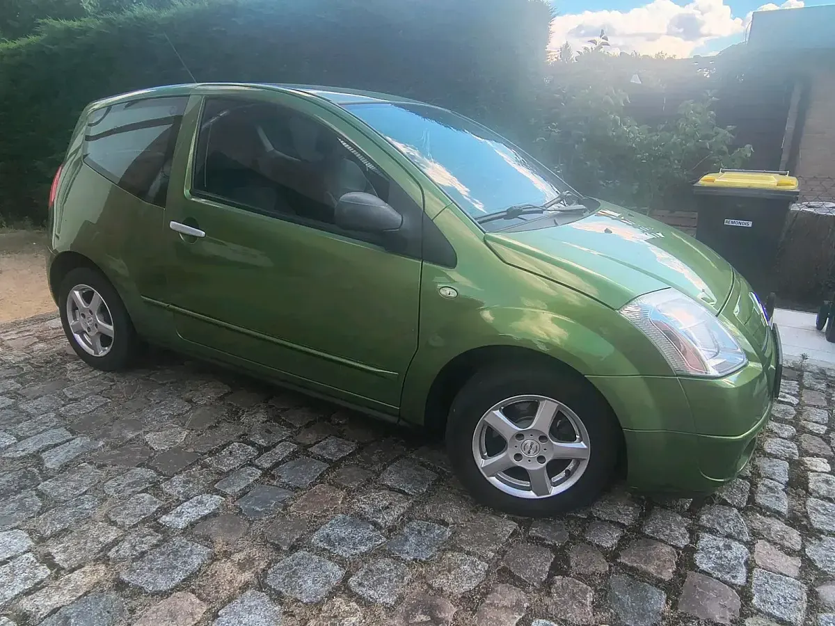 Gebraucht Citroën C2 64 PS (47 kW) 2005 Grün Kleinwagen