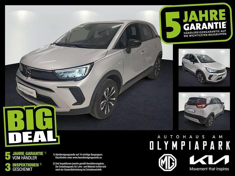 Aluminium silb/kristall silb Gebraucht 2023 Opel Crossland Elegance SUV | 15.975 € (Guter Preis) - Bild 1/4