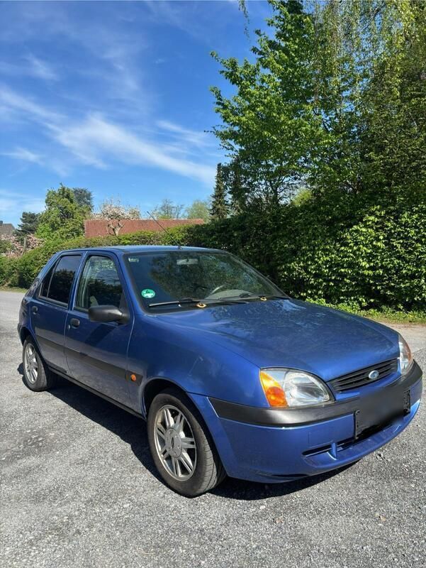 Blau Gebraucht 2000 Ford Fiesta Kleinwagen | 1.100 € (Fairer Preis) - Bild 1/4