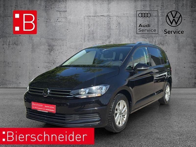 Schwarz Gebraucht 2024 VW Touran Comfortline Van / Kleinbus | 31.450 € (Fairer Preis) - Bild 1/4