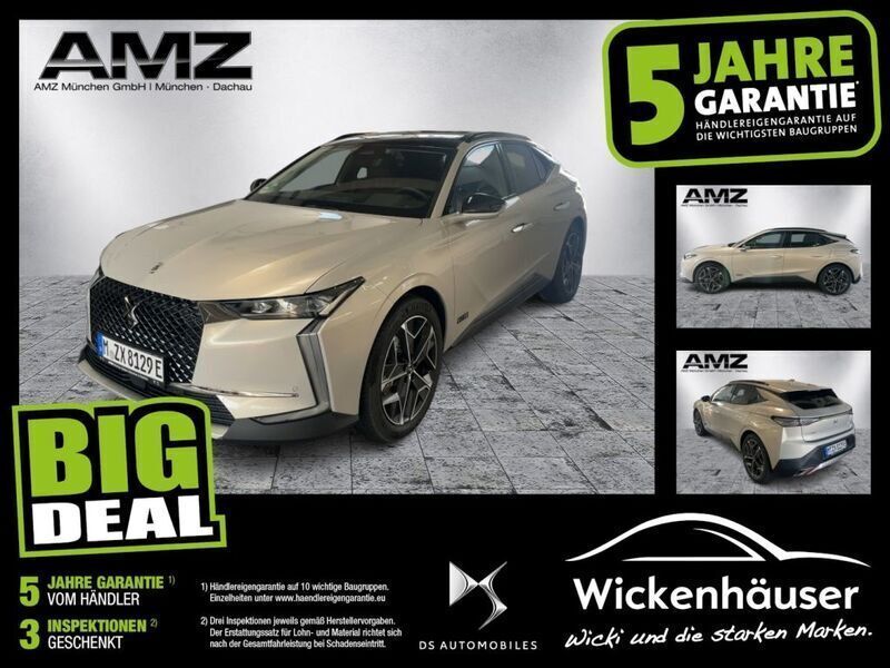 Kristall grau (metallic) Gebraucht 2023 DS Automobiles DS4 Limousine | 26.990 € (Superpreis) - Bild 1/4