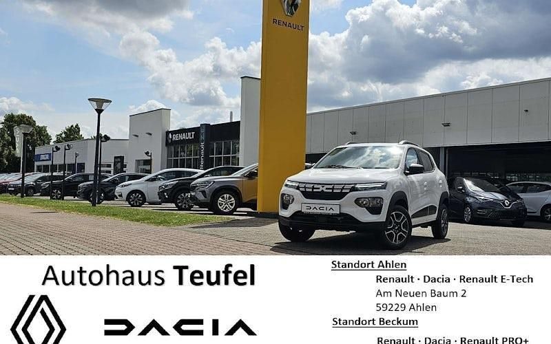 Kaolinweiß Gebraucht 2023 Dacia Spring Essentiel Kleinwagen | 15.890 € (Teuer) - Bild 1/4