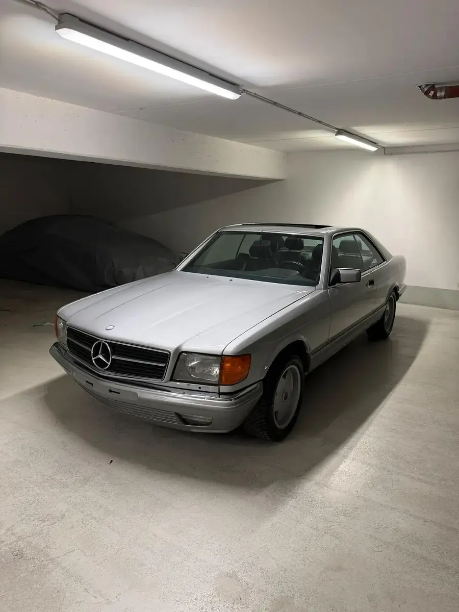 Gebraucht Mercedes 500 AMG 231 PS (169 kW) 1983 Silber Coupé