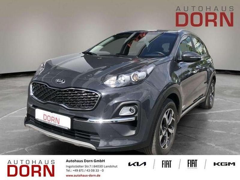 Grau Gebraucht 2021 Kia Sportage Comfort SUV | 22.990 € (Etwas zu teuer) - Bild 1/4