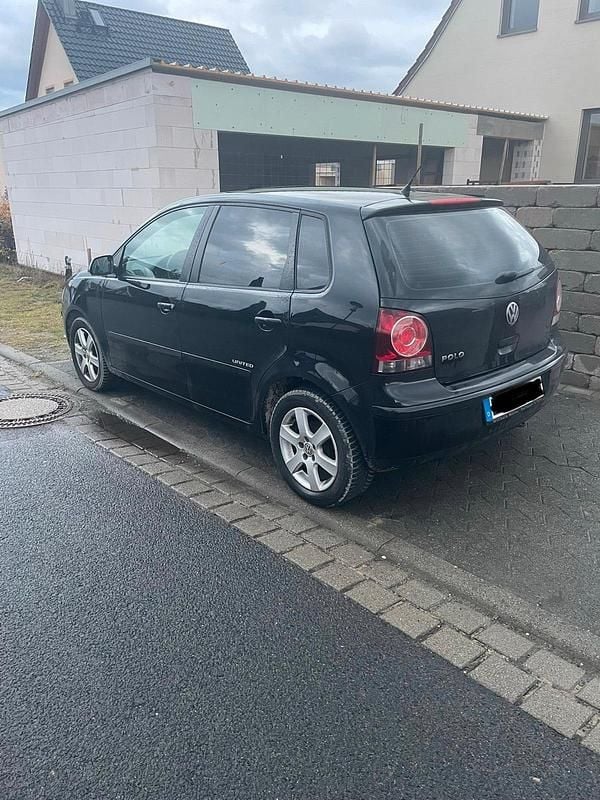 Gebraucht VW Polo United 60 PS (44 kW) 2008 Schwarz Kleinwagen