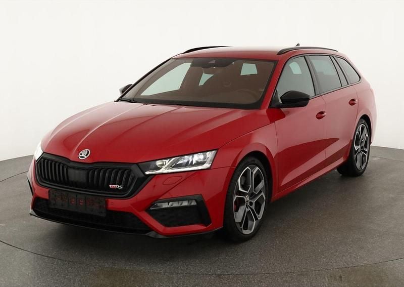 Velvet rot metallic Gebraucht 2021 Skoda Octavia RS Kombi | 30.445 € (Guter Preis) - Bild 1/4