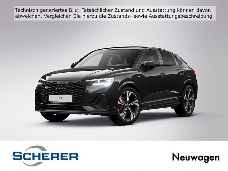 Schwarz Neu 2025 Audi Q3 Sportback S-Line SUV | 60.390 € (Teuer) - Bild 1/4