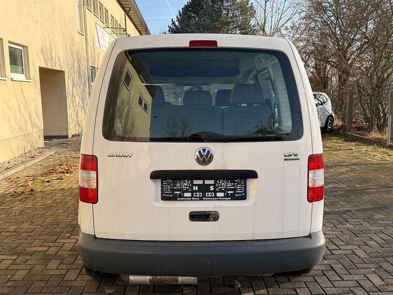 Gebraucht VW Caddy Trendline 109 PS (80 kW) 2011 Weiß Van / Kleinbus