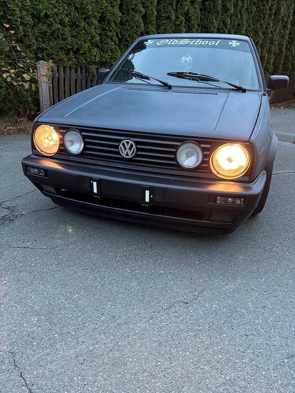 Grau Gebraucht 1991 VW Golf II Kleinwagen | 3.000 € - Bild 1/4