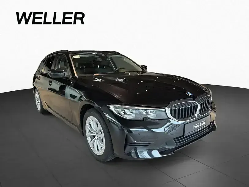 Gebraucht BMW 320 Advantage 184 PS (135 kW) 2021 Saphirschwarz (schwarz) Kombi