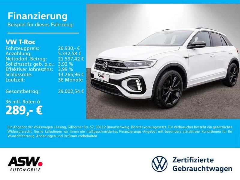 Gebraucht VW T-Roc R-line 150 PS (110 kW) 2023 Pure white SUV