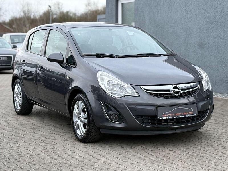 Grau Gebraucht 2012 Opel Corsa Kleinwagen | 4.299 € (Fairer Preis) - Bild 1/4