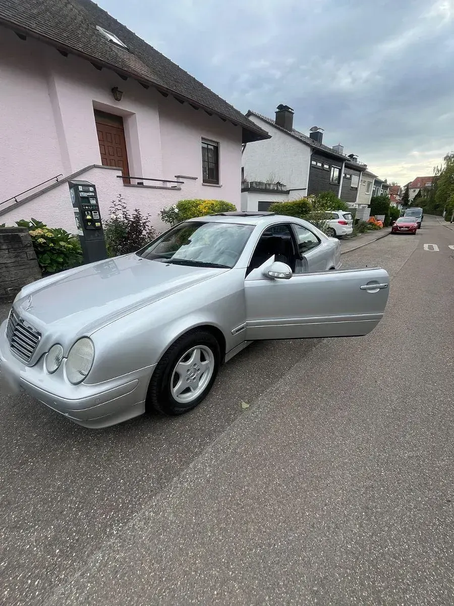 Gebraucht Mercedes CLK200 Elegance 163 PS (119 kW) 2001 Silber Coupé