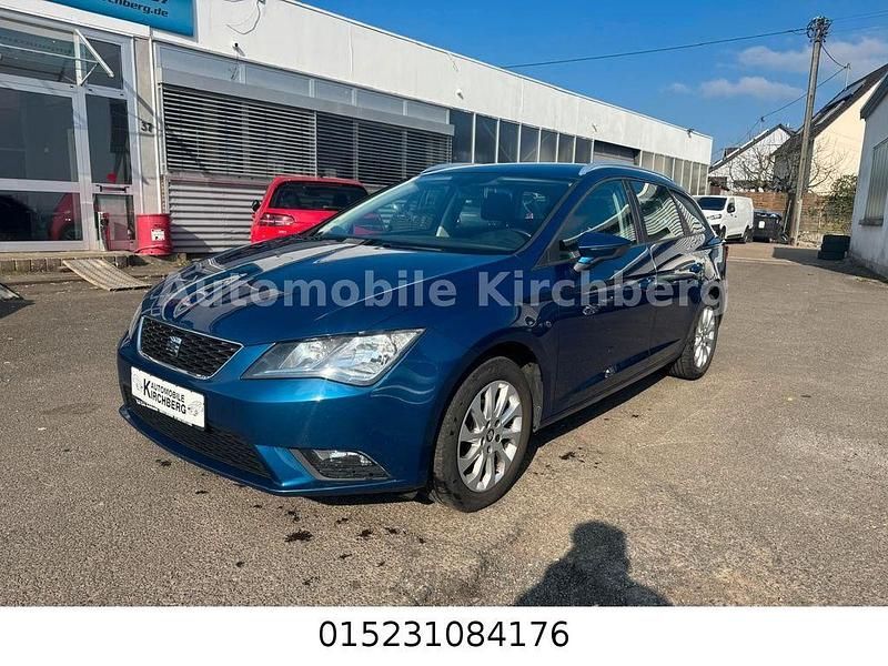 Gebraucht Seat Leon ST Style 110 PS (80 kW) 2015 Blau Kombi
