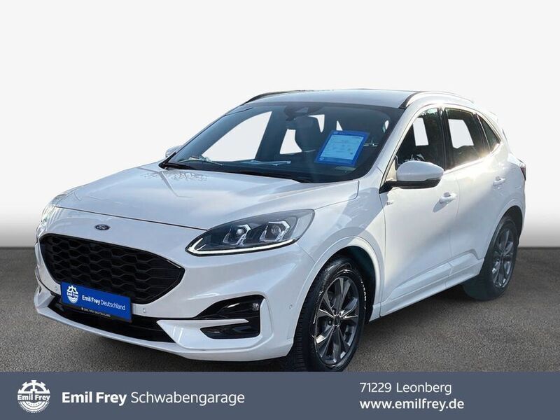 White platinum Gebraucht 2023 Ford Kuga ST-Line SUV | 26.900 € (Superpreis) - Bild 1/4