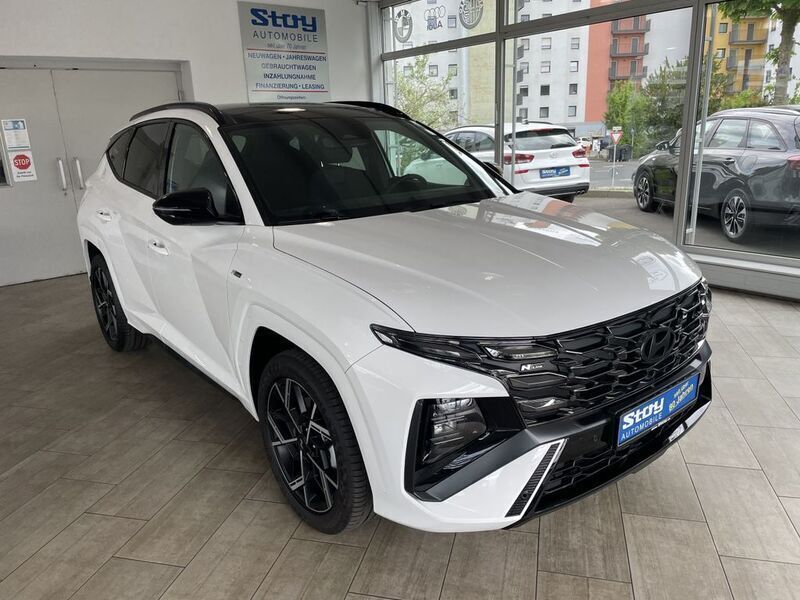 Atlas white Neu 2025 Hyundai Tucson N Line SUV | 34.990 € (Fairer Preis) - Bild 1/4