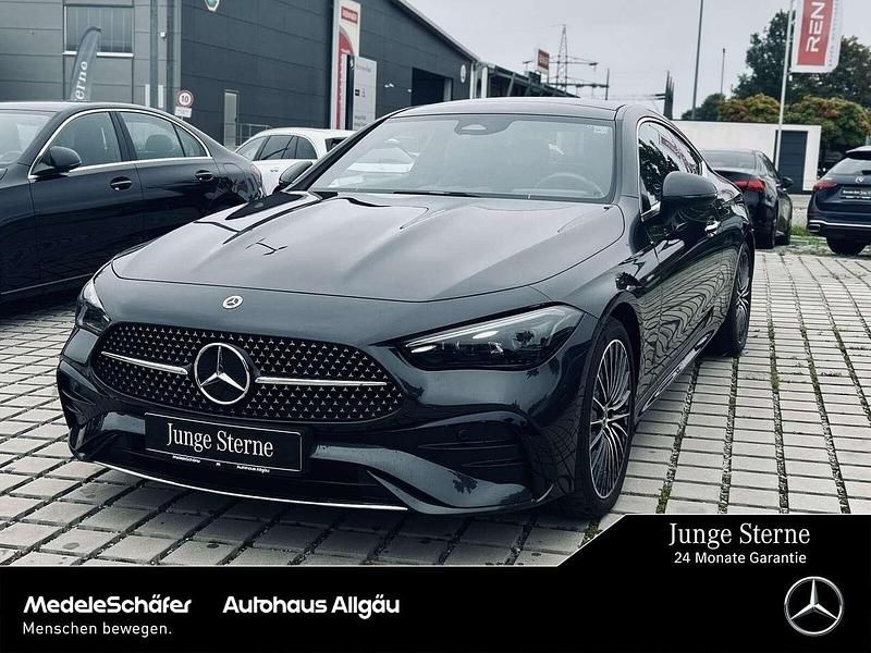 Lack graphitgrau Gebraucht 2023 Mercedes CLE220 AMG Coupé | 53.330 € (Guter Preis) - Bild 1/4