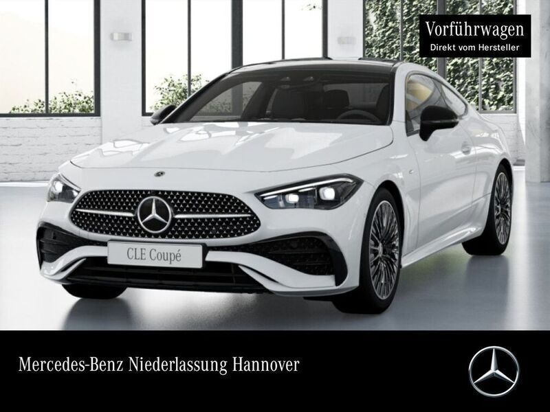 Weiß Gebraucht 2025 Mercedes CLE300 AMG Coupé | 61.490 € (Teuer) - Bild 1/4