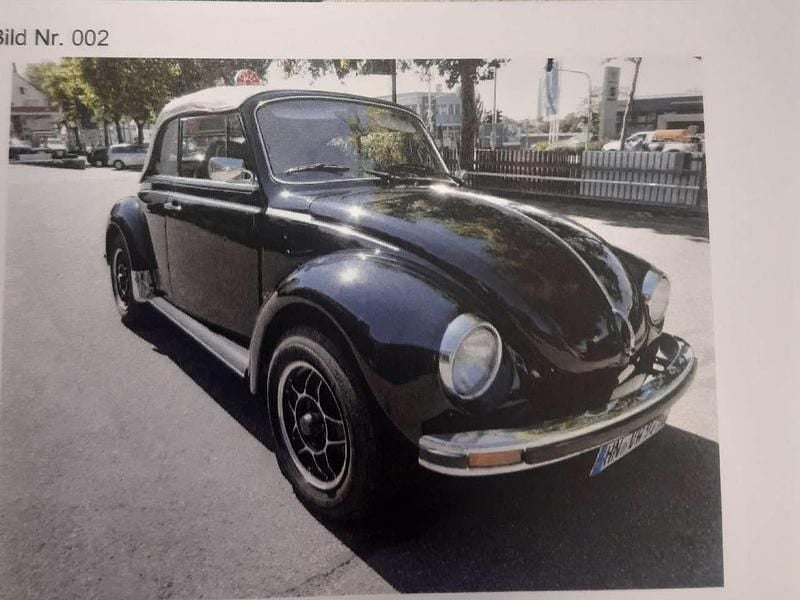 Schwarz Gebraucht 1979 VW Käfer Cabrio | 22.500 € - Bild 1/4