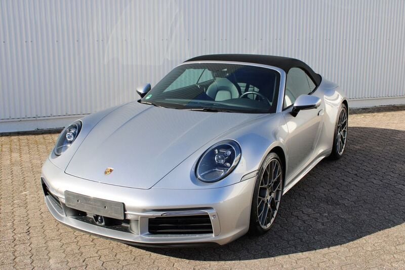 Silber Gebraucht 2023 Porsche 911 Carrera Cabriolet Cabrio | 122.900 € (Guter Preis) - Bild 1/4