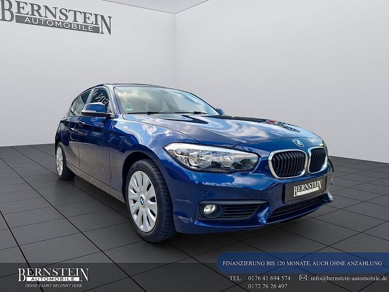 Blau Gebraucht 2016 BMW 118 Advantage Kleinwagen | 13.999 € (Fairer Preis) - Bild 1/4