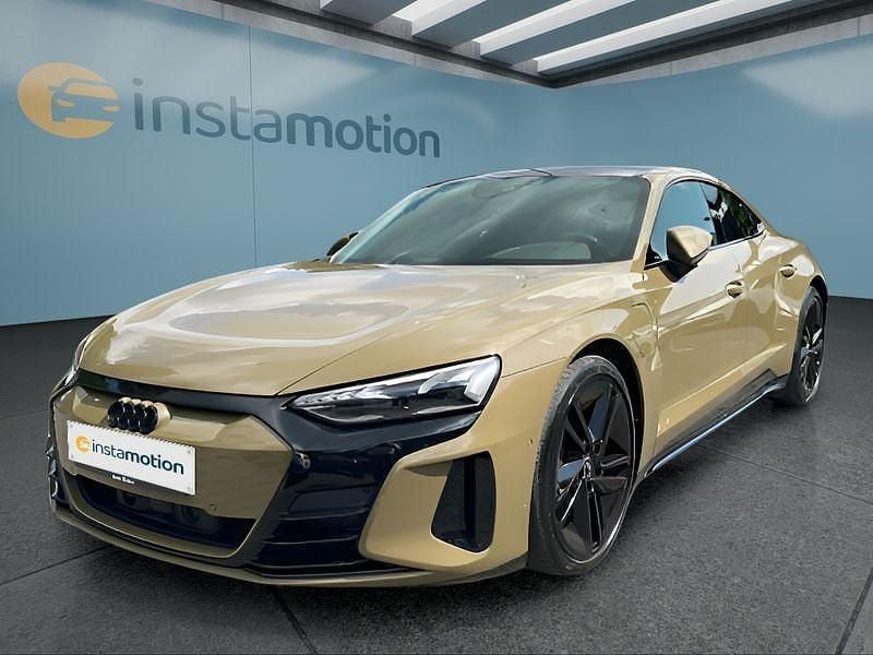 Grün Gebraucht 2023 Audi e-tron GT quattro Limousine | 54.199 € (Fairer Preis) - Bild 1/4