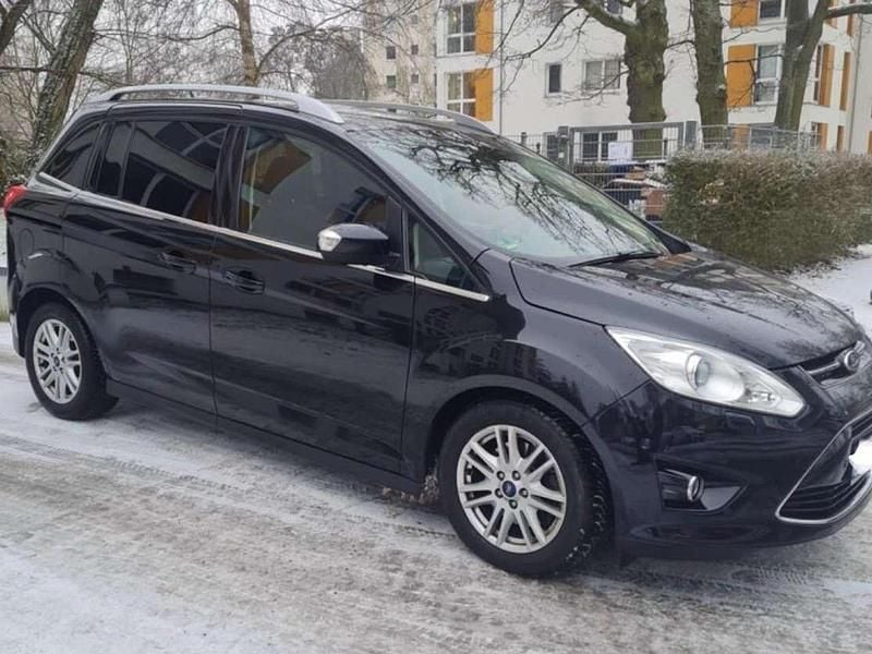 Schwarz Gebraucht 2013 Ford Grand C-Max SYNC Edition Van / Kleinbus | 5.500 € (Superpreis) - Bild 1/4