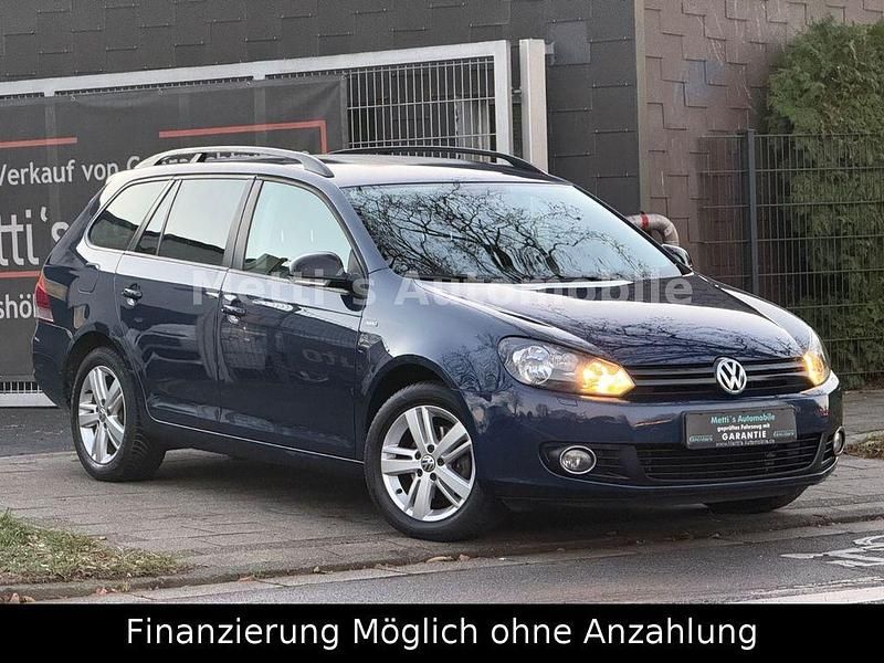 Gebraucht VW Golf VI Match 105 PS (77 kW) 2012 Blau Kleinwagen